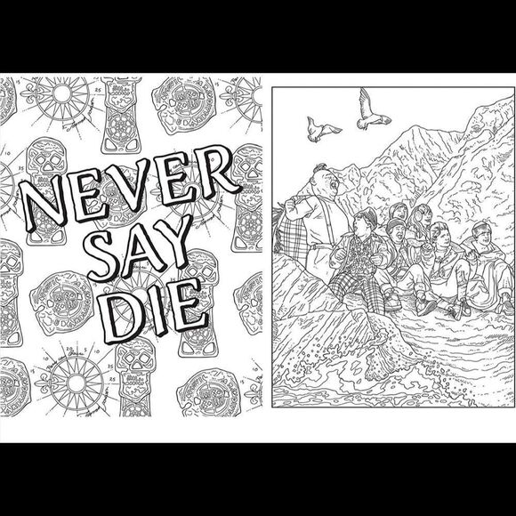 The Goonies: The Official Coloring Book - Picture 7 of 7